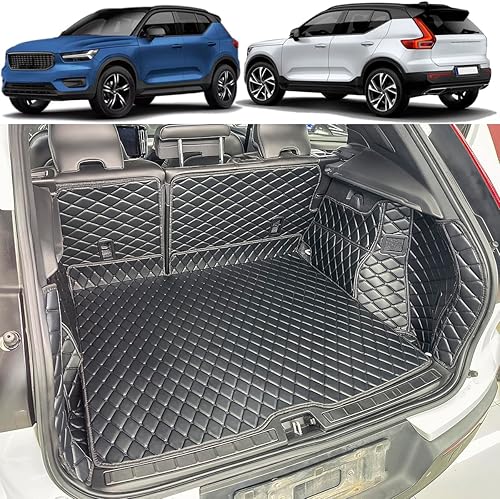 Alfombrilla antideslizante para maletero y respaldo trasero para Volvo XC40/2022-2024 Volvo C40 2018-2026