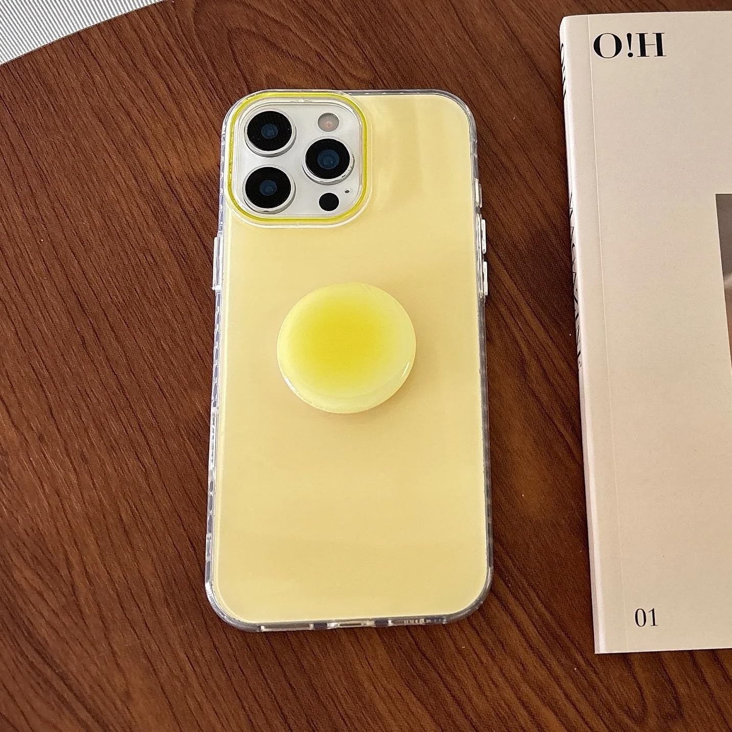 Coque iPhone 16 Plus Jaune antichoc avec support de protection intégré - 7