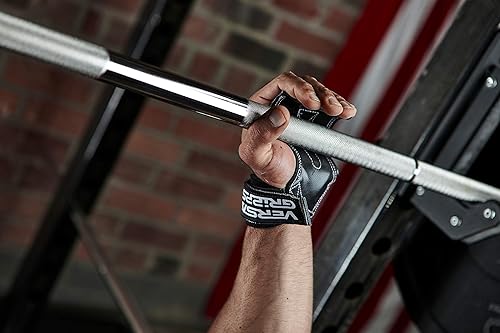 Miniatura 5 de Versa Gripps Xtreme, fabricado en los Estados Unidos, correas de muñeca para levantamiento de pesas, el mejor accesorio de entrenamiento