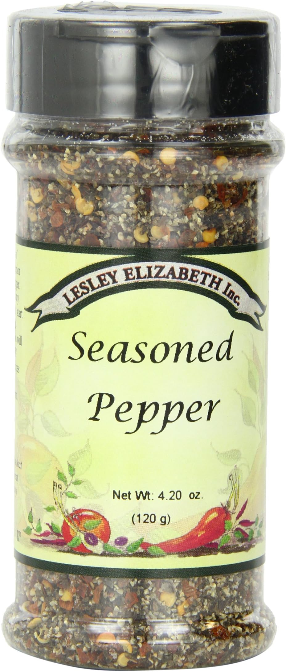 Lesley Elizabeth Seasoned Pepper, 4.2 Ounce