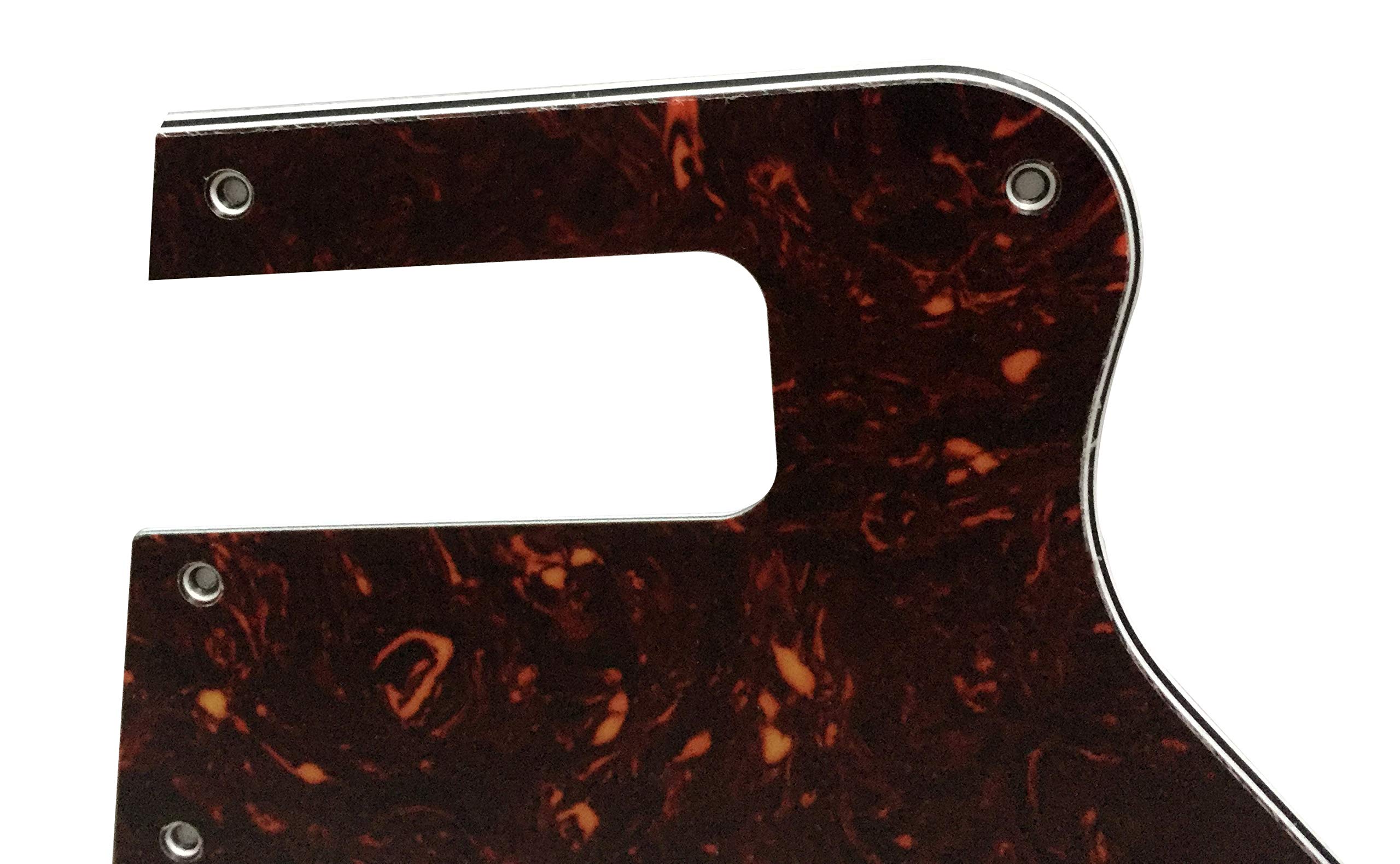 Custom Guitar Pickguard For Les Paul Special Double Cut Style (4 Ply Brown Tortoise)