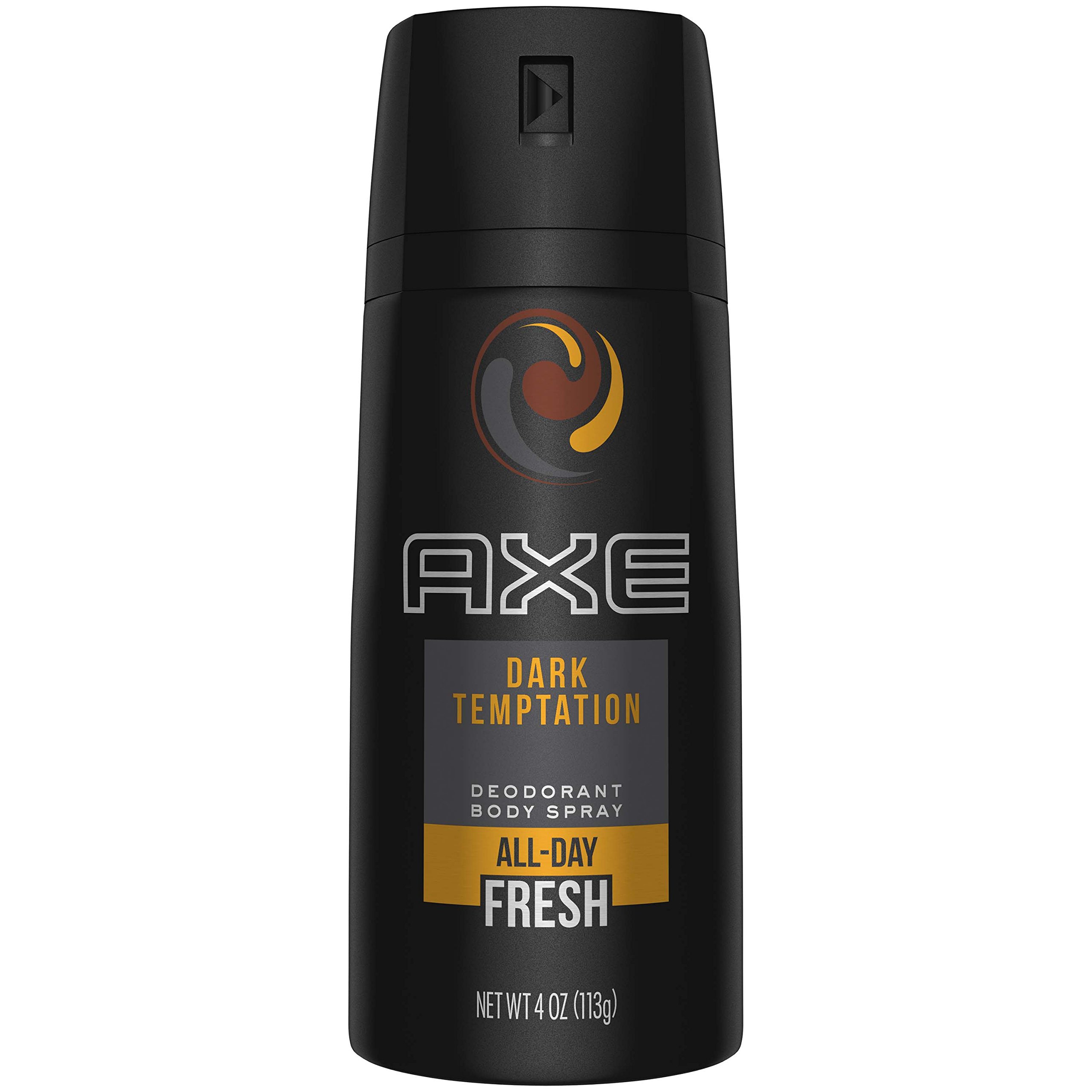 AXE Dark Temptation Deodorant Body Spray For Men 4 oz Deodorant Spray