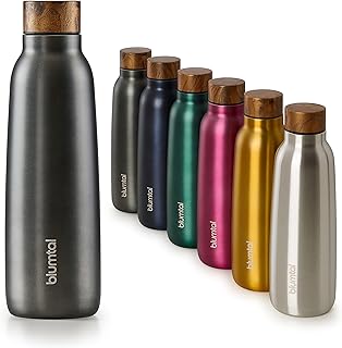Blumtal Borraccia Termica 500ml in Acciaio, Bottiglia Thermos Caldo e Freddo per ore, Antracite