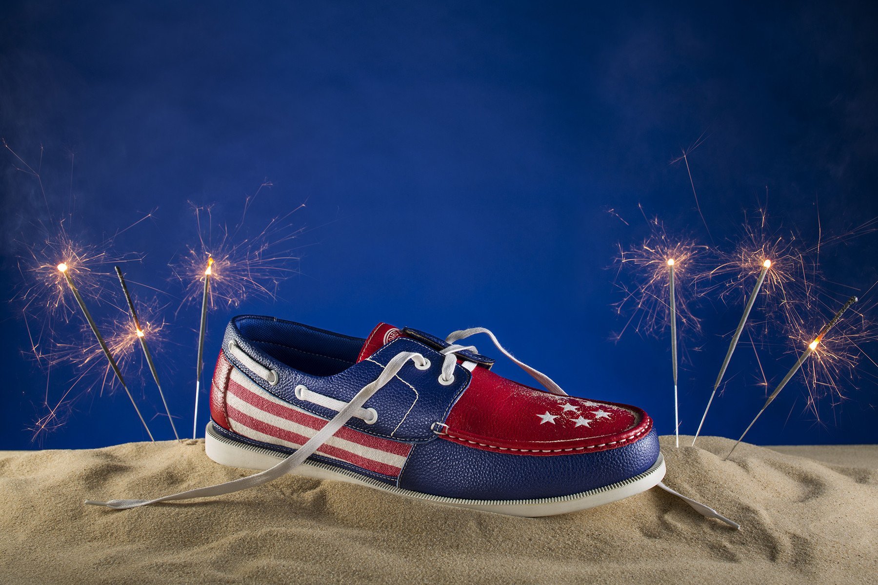 Starboard Shoes Patriotic Boat Shoes George Men main image 2