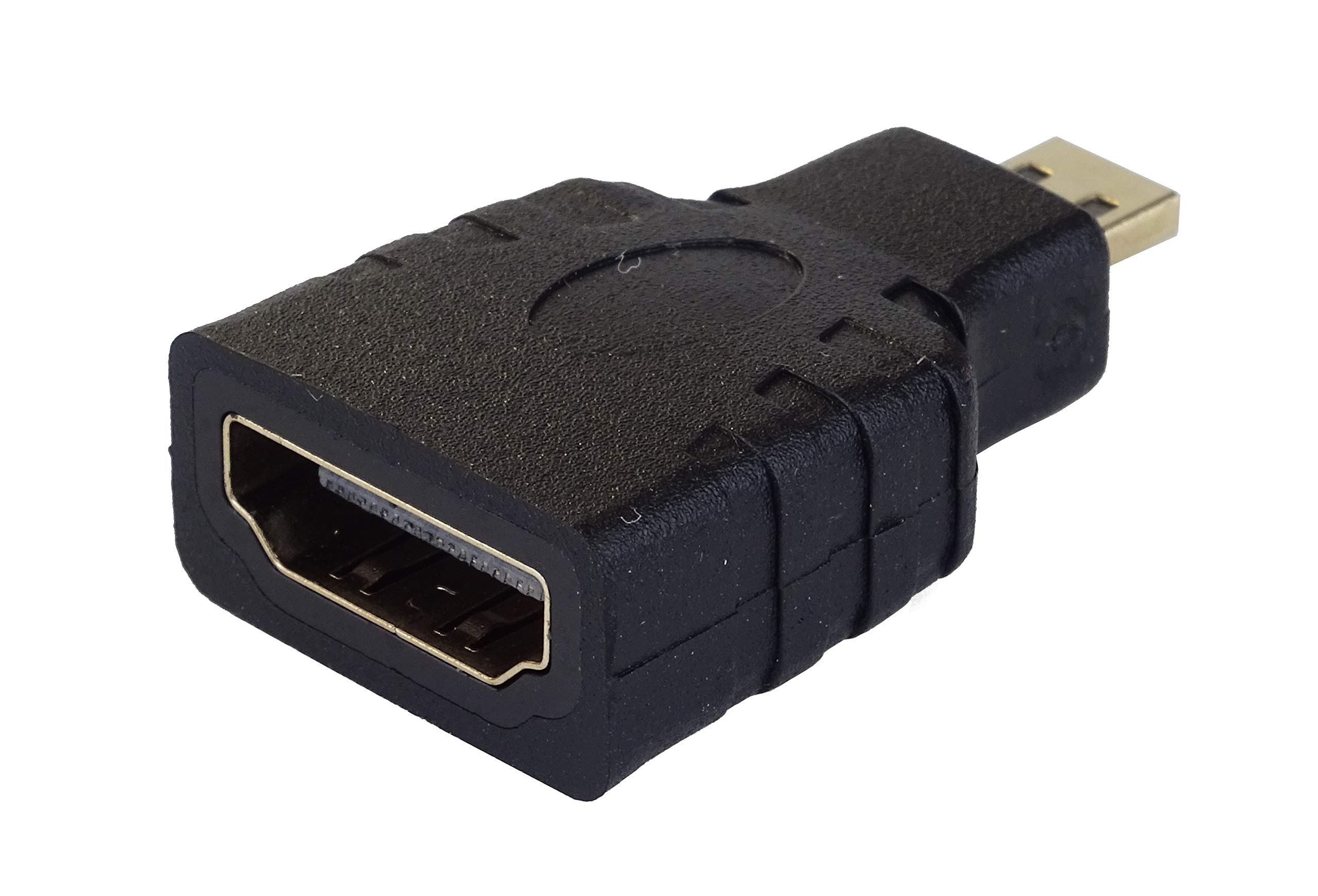premiumcord MicroHDMI HDMI Cable HDMI-M/f-adaptateur for (MicroHDMI Male/Female Black 1920 x 1080 pixels)