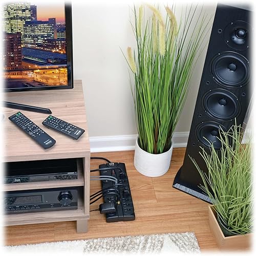 Miniatura 5 de Tripp Lite HDMI sobre kit para placas de pared extensoras dobles Cat5Cat6, transmisor y receptor 2 12 enchufes + TELTVNET Negro