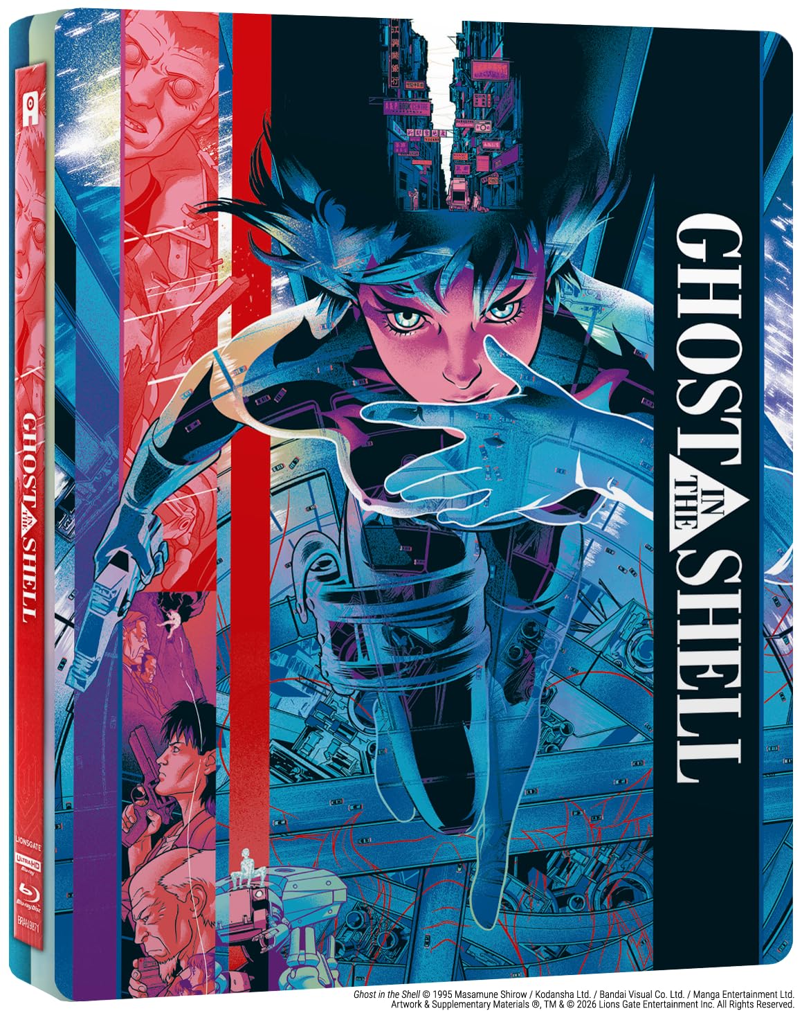 Ghost in the Shell - Steelbook Combo 4K UHD/Blu-ray - Edition spéciale 30ème anniversaire