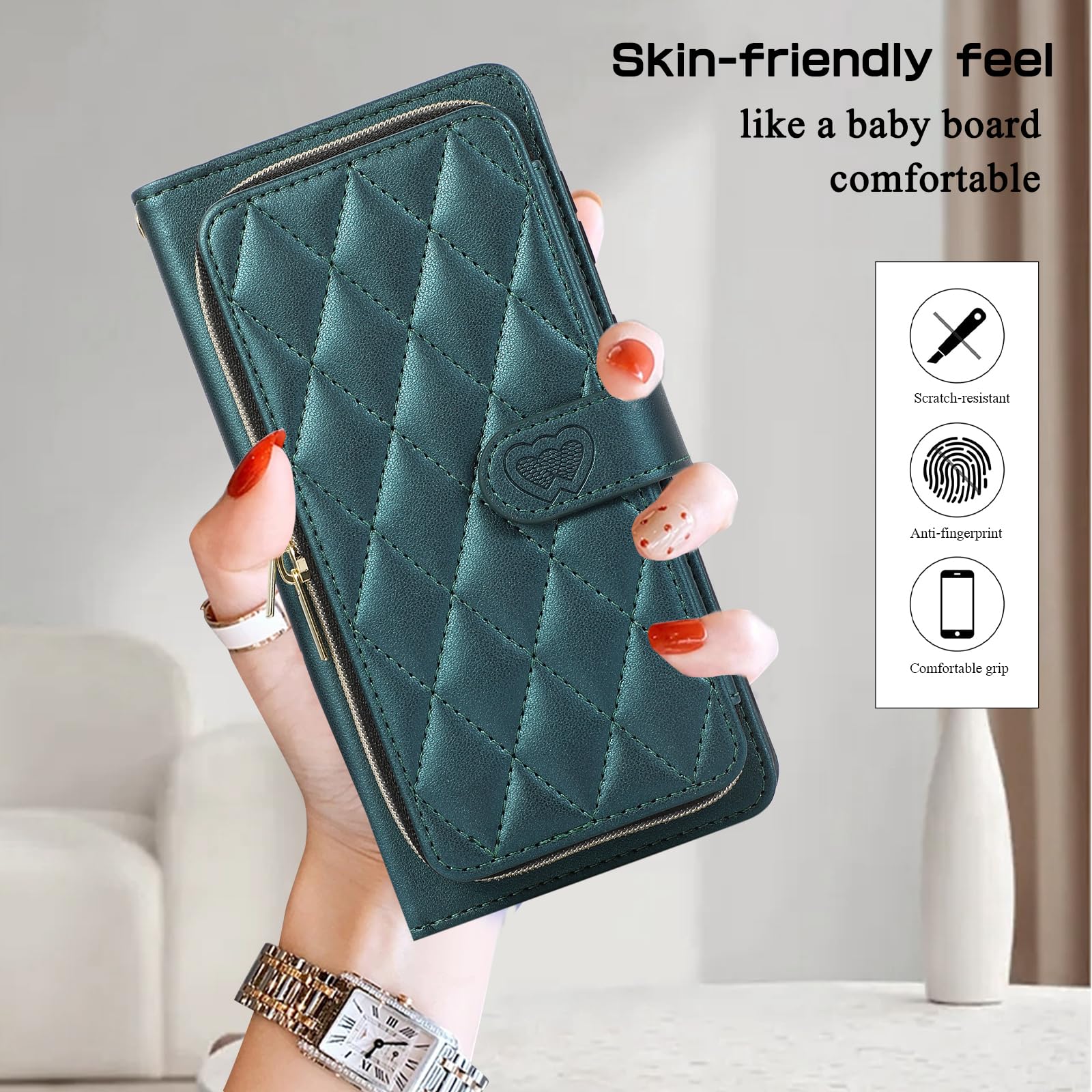 Bnvdfre For Wallet Phone Case For IPhone SE 2022 / IPhone 8/7 Case