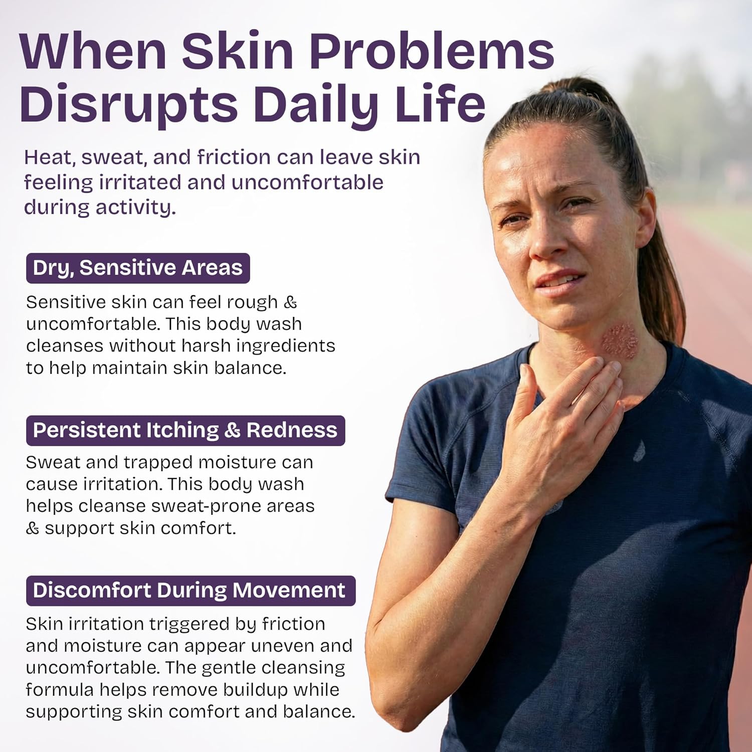 Antifungal Tea Tree Body Wash - Eczema Body Wash, Jock Itch, Back Acne, Ringworm Treatment for Humans | Antifungal Soap For Men & Women with 1% Tolnaftate & Tea Tree Oil - 16.9 oz - Image 4