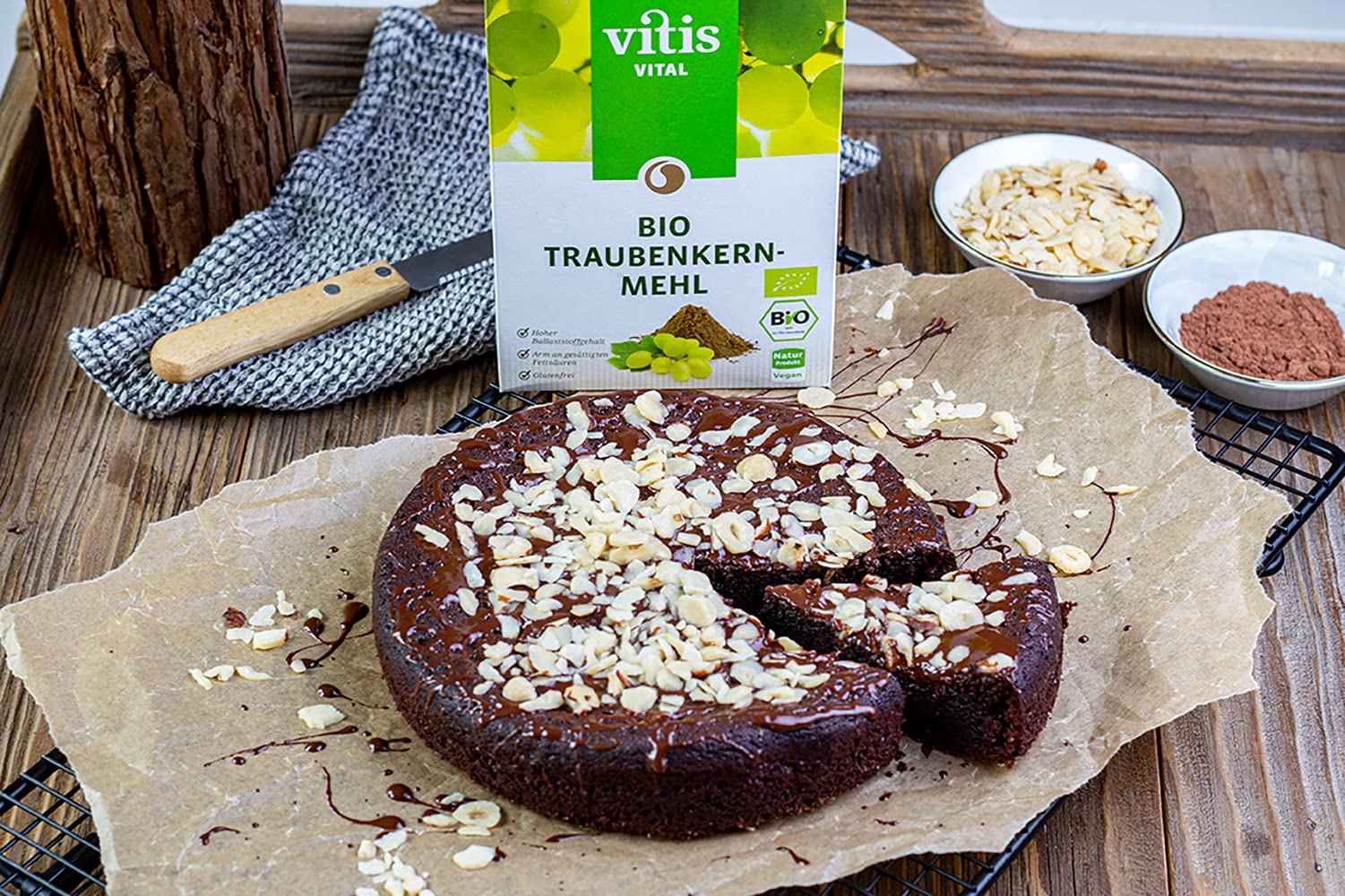 Vitis Bio Traubenkernmehl 5kg – glutenfrei & vegan | glutenfrei, vegan
