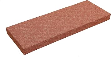 Indoor/Outdoor Patio Bench Cushion, Soft Thicken Seat Pads Cushion Custom Size, Pillow Outdoor Cushions Storage Bench Cushion Rust; Personalize
