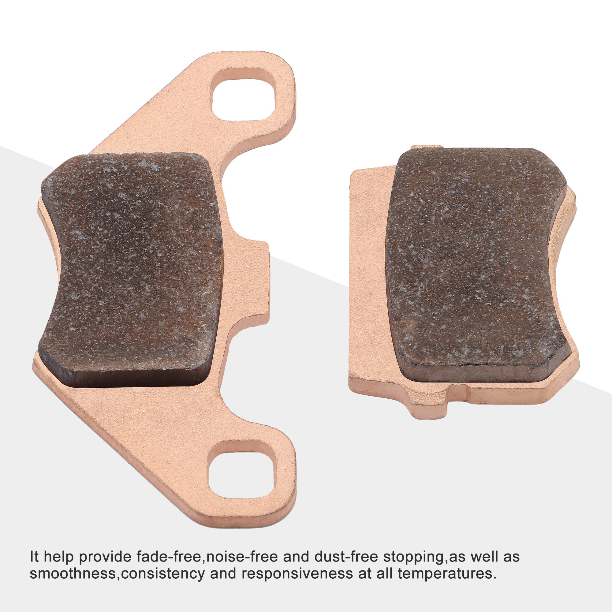 Pastiglie Freno Disco Moto Universali GOOFIT - Set Di 2, Per 50cc-250cc Pit Bike, Scooter, ATV E Quad