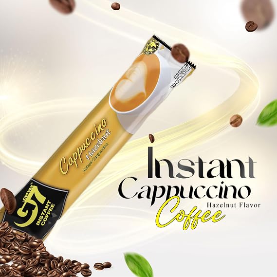 Bundle of Pure Black and Cappucino Hazelnut Instant Coffee