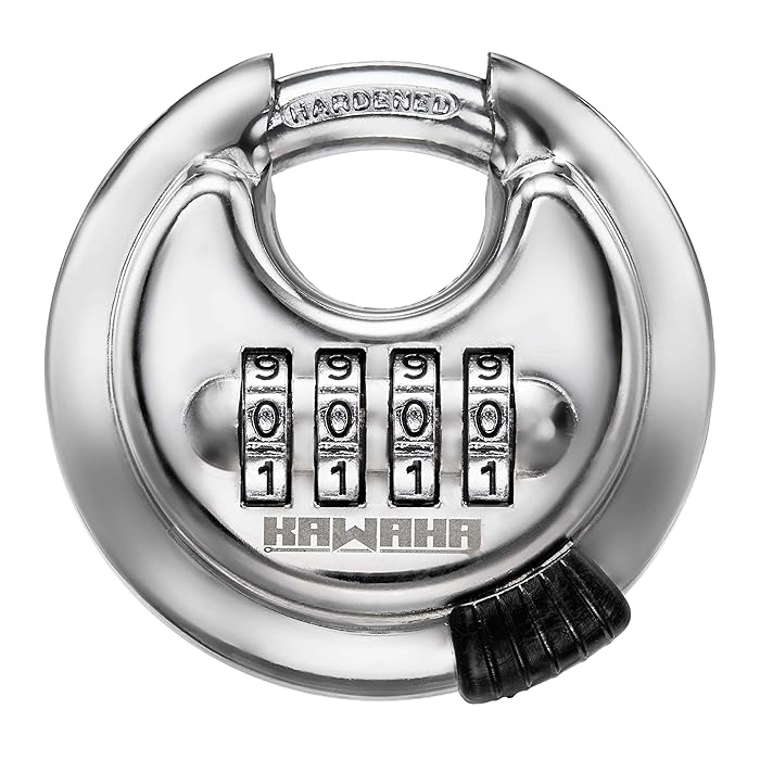 Buy KAWAHA 23/4 in Discus Combination Lock High Security Stainless