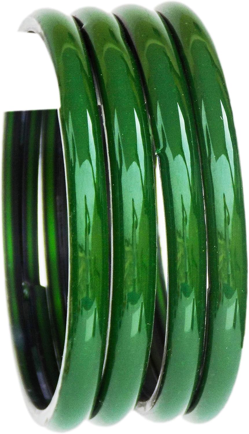 JD’Z COLLECTION Indian Jewelry Glass Bangles...