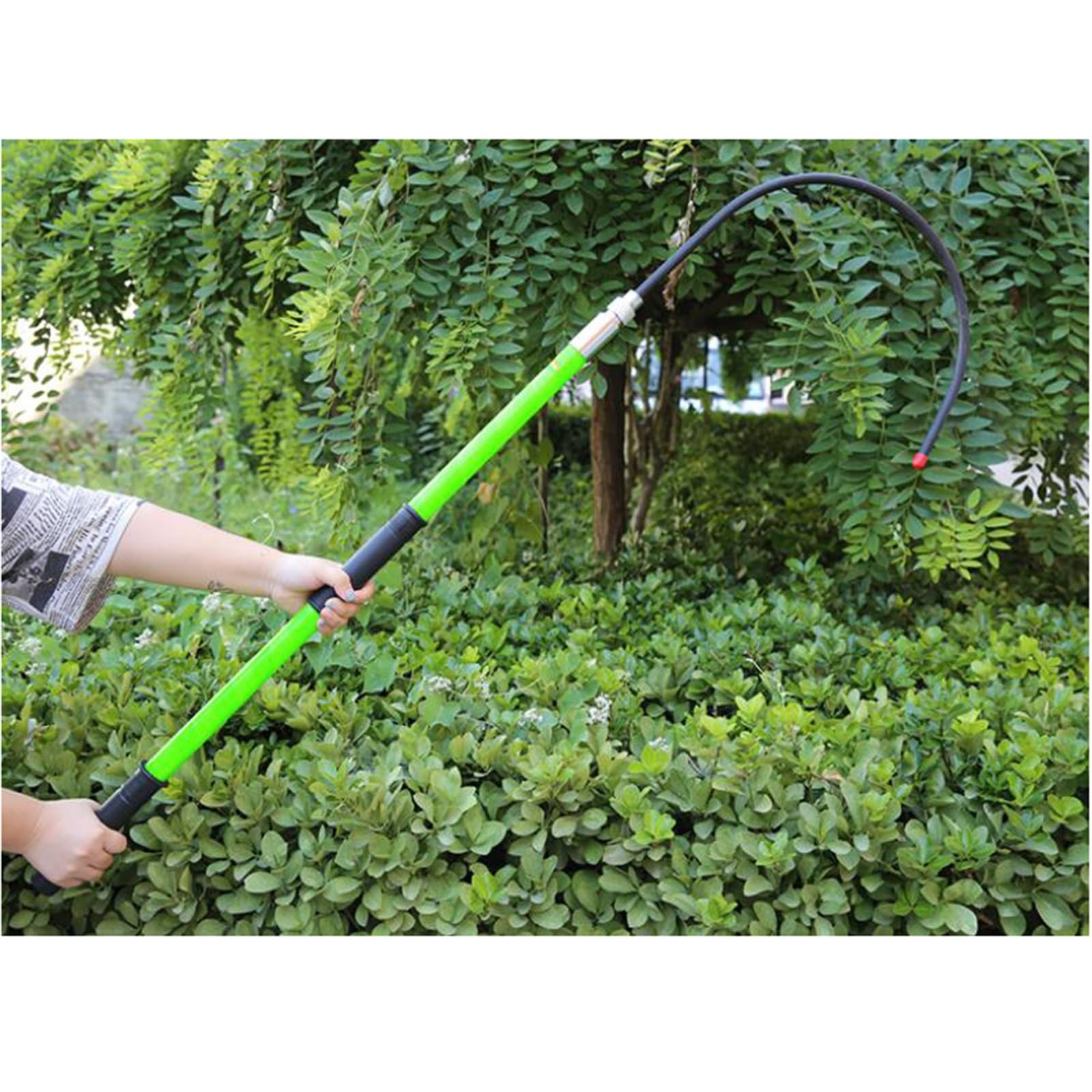 Safety Rescue Hook,High Voltage Insulated Rescue Hook With Anti-Slip Handle, 1.5M/4.9Ft Electrical Safety Tool For Electricians, Anti-Electrocution Rescue Stick For Power Stat,Green,1.5m/4.9ft/59in