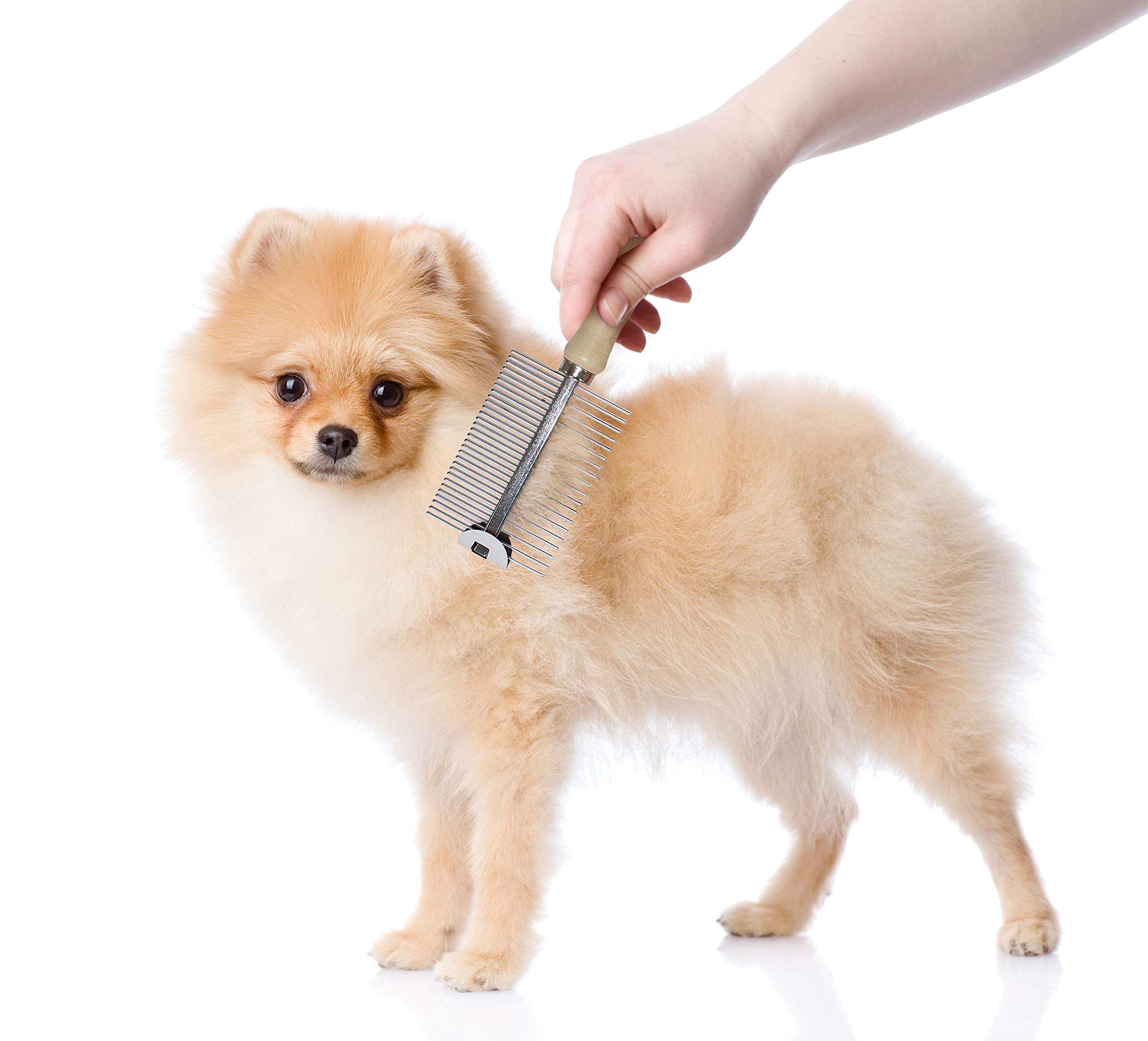 Pets First Grzebień do pcheł grzebień na wszy dla kotów, psów do pielęgnacji cienkich zębów grzebienie do włosów