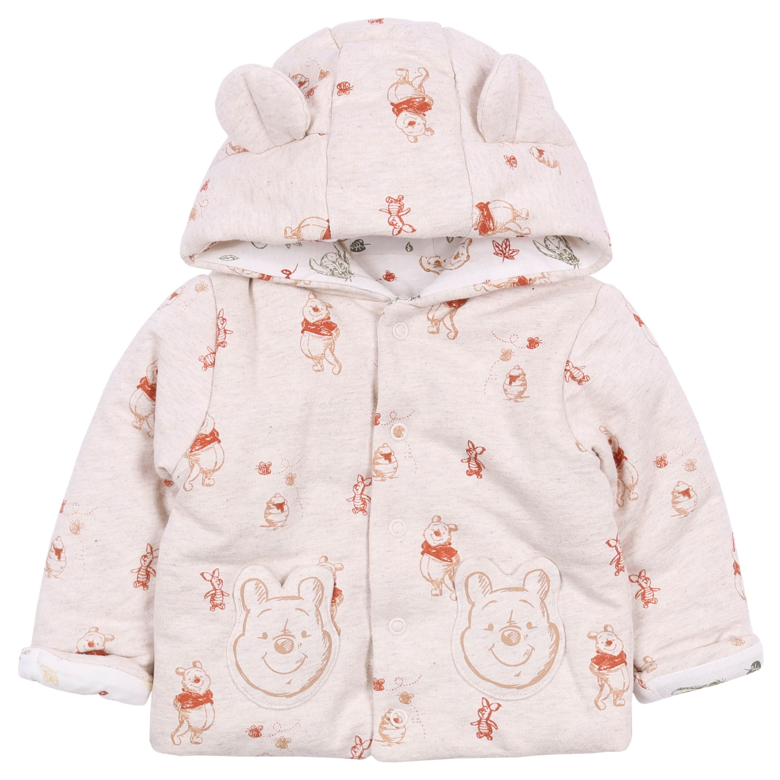sarcia.eu Conjunto de bebé de algodón Beige, Winnie-The-Pooh Oeko-Tex