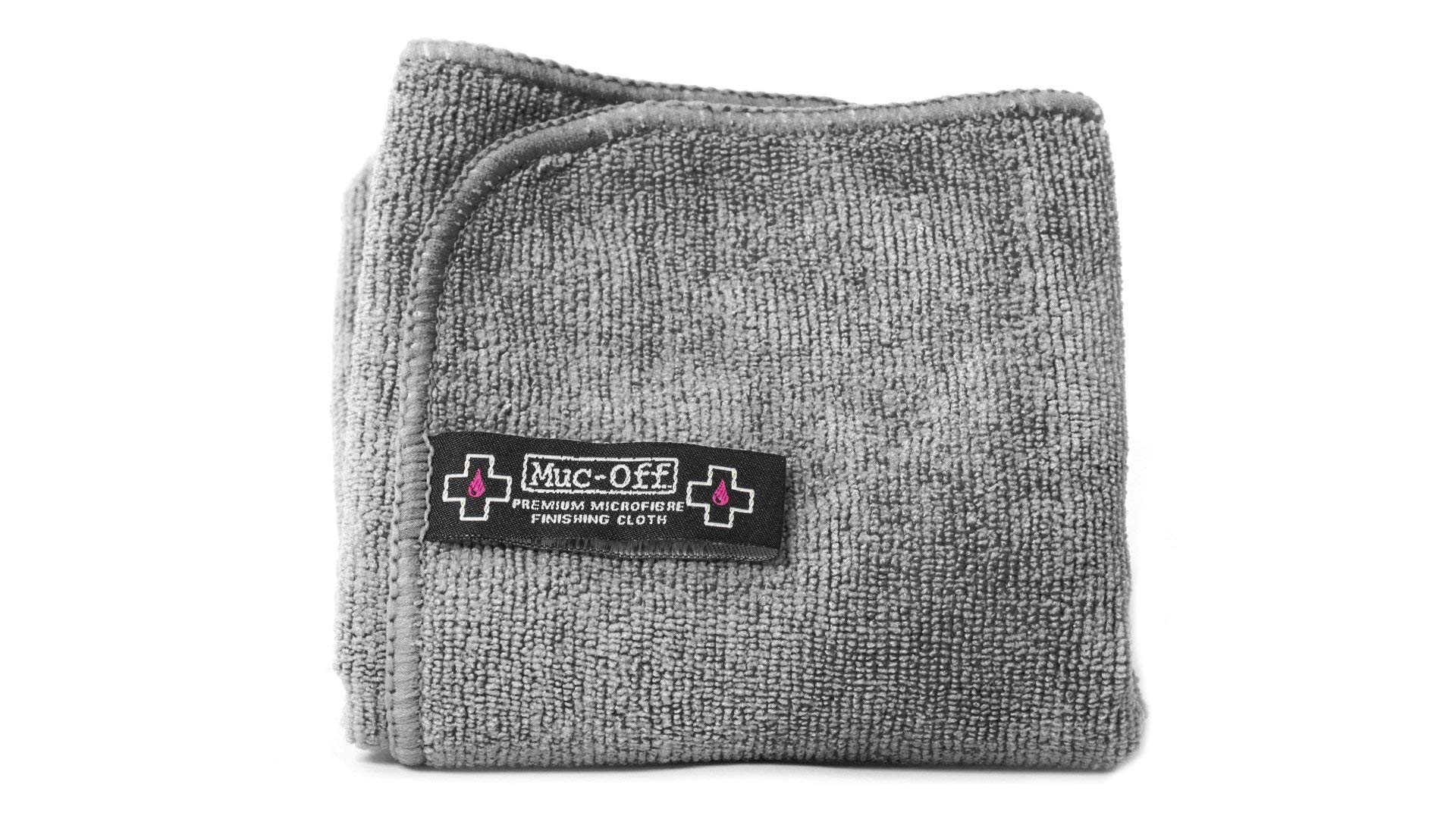 Muc-Off MUC250Kit de Limpieza de Bicicleta 8 en 1 + 272 Premium Microfibre Polishing Cloth, Negro (Black), 1