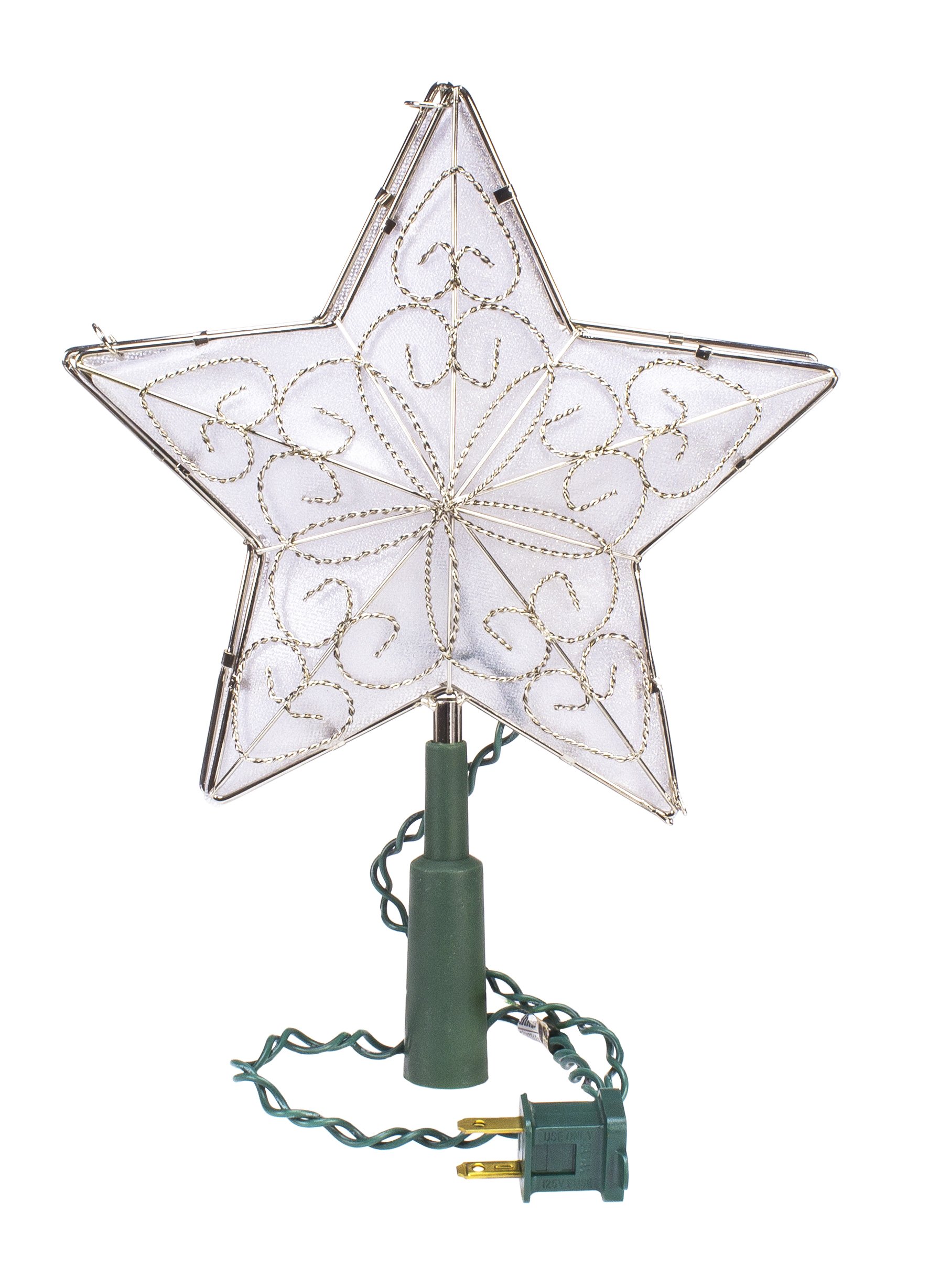 Kurt Adler 10 Light Indoor UL Star Treetop
