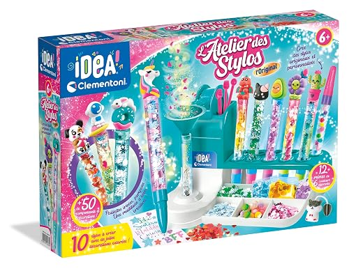 L'Atelier des Stylos Kit Créatif DIY 10 Stylos à Personnaliser