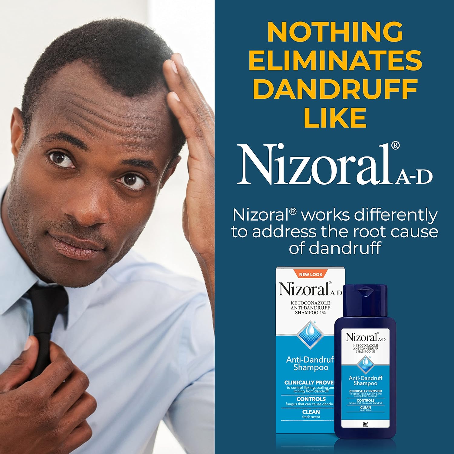Nizoral Anti-Dandruff Shampoo, Basic, Fresh, 7 Fl Oz : Beauty & Personal Care