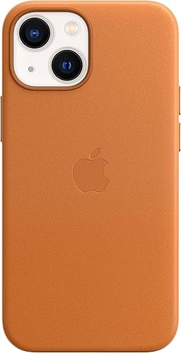 Apple iPhone 13 mini Leather Case with MagSafe - Golden Brown