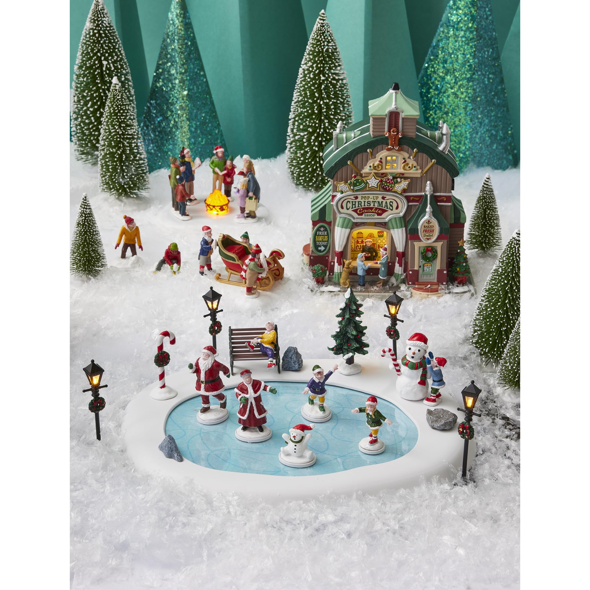 Amazon.com: Lemax, Pop-Up Christmas Cookie Shop, Lighted Buildings