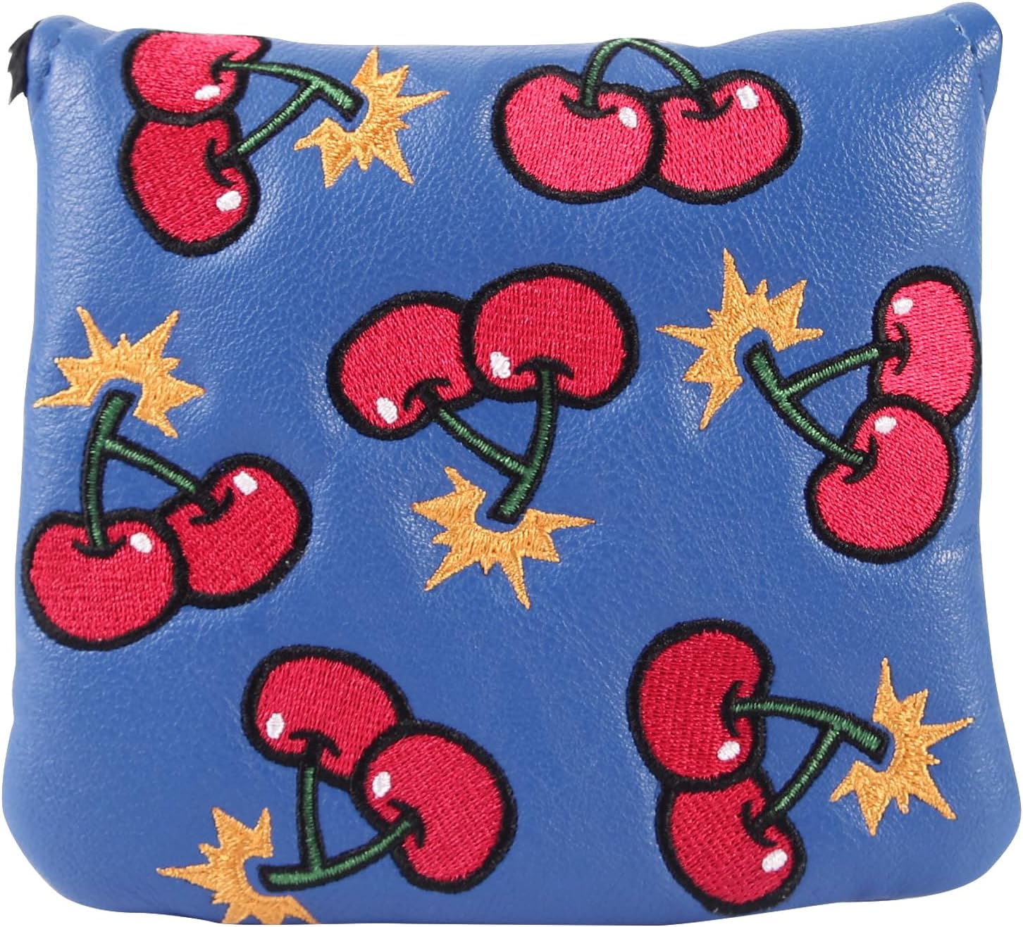 Golf Cherry Bombs Mallet Putter Cover Magnetic Golf Putter Headcover