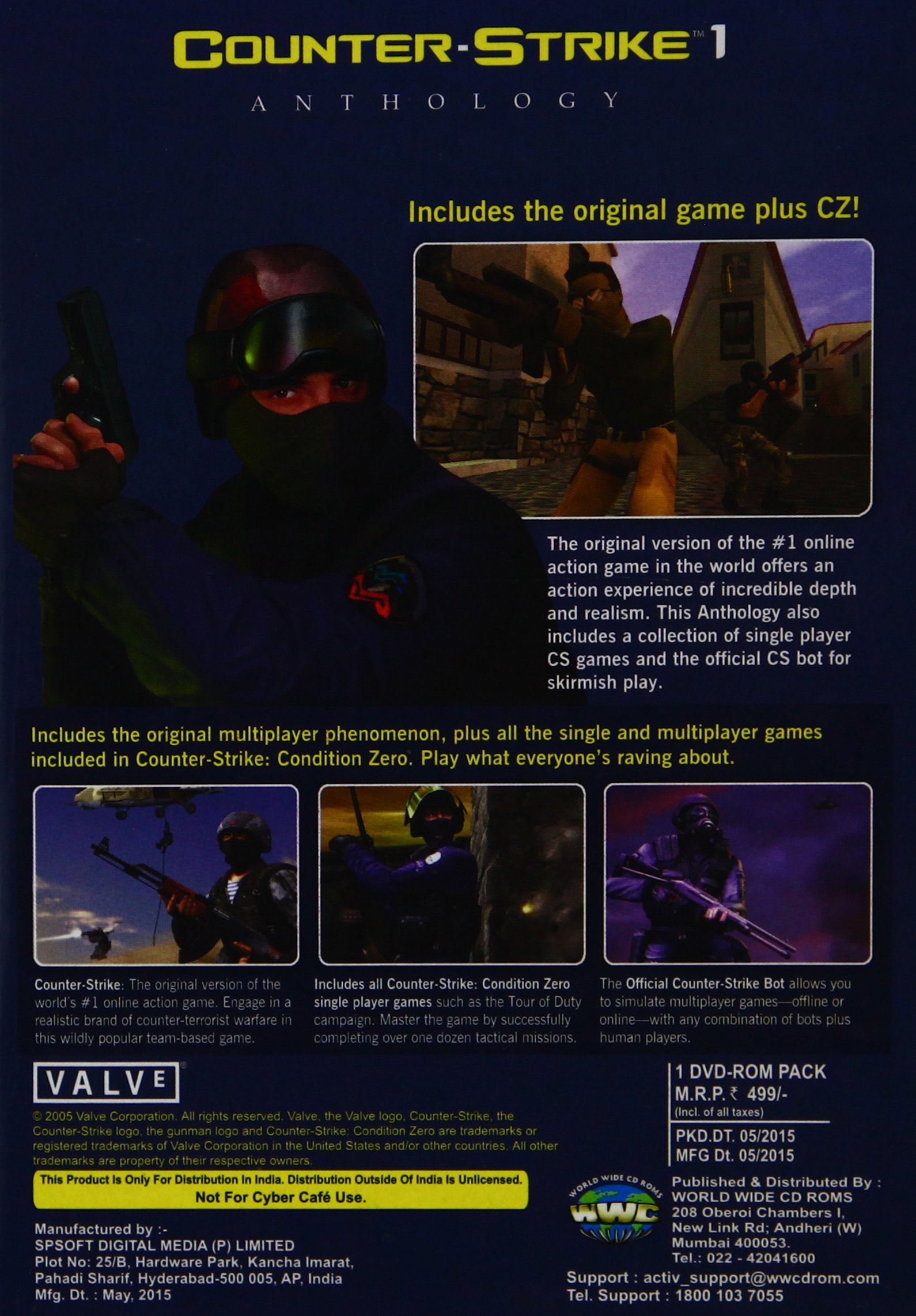 Buy Counter-Strike 1: Anthology (PC) Online at Low Prices in India