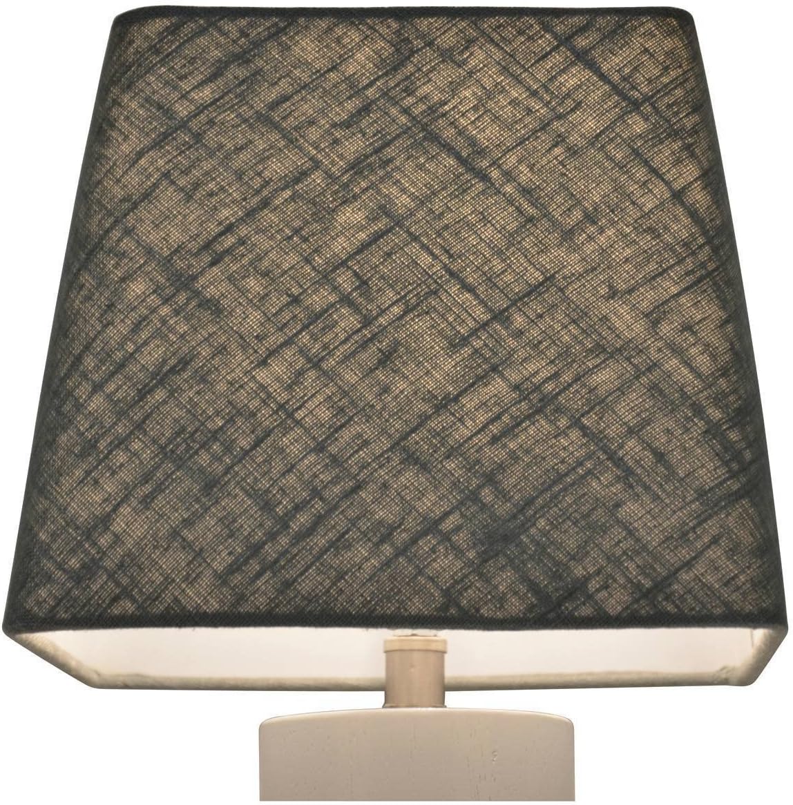 Modern Dining Room Small Square Lamp Shade Blue Linen