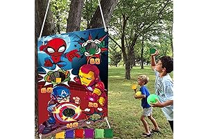 Captivating Superhero Trunk or Treat Toss Game