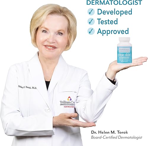 Miniatura 6 de Vitaminas transparentes para la piel para mujeres y hombres, suplemento para una piel sana y brillante y control del acné* - Píldoras hormonales y