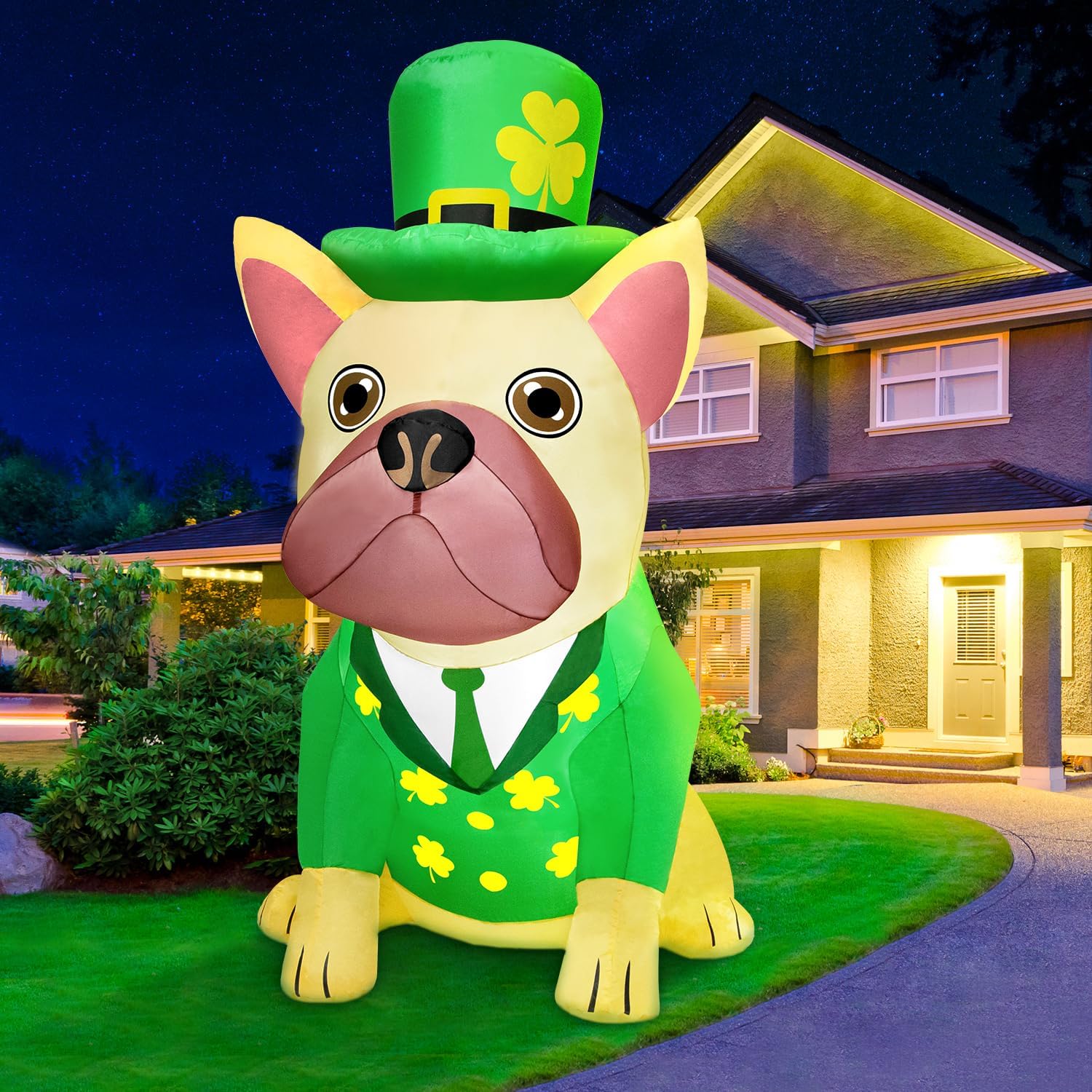 Amazon.com: TURNMEON 8 Ft Long St. Patrick's Day Outdoor Decorations ...