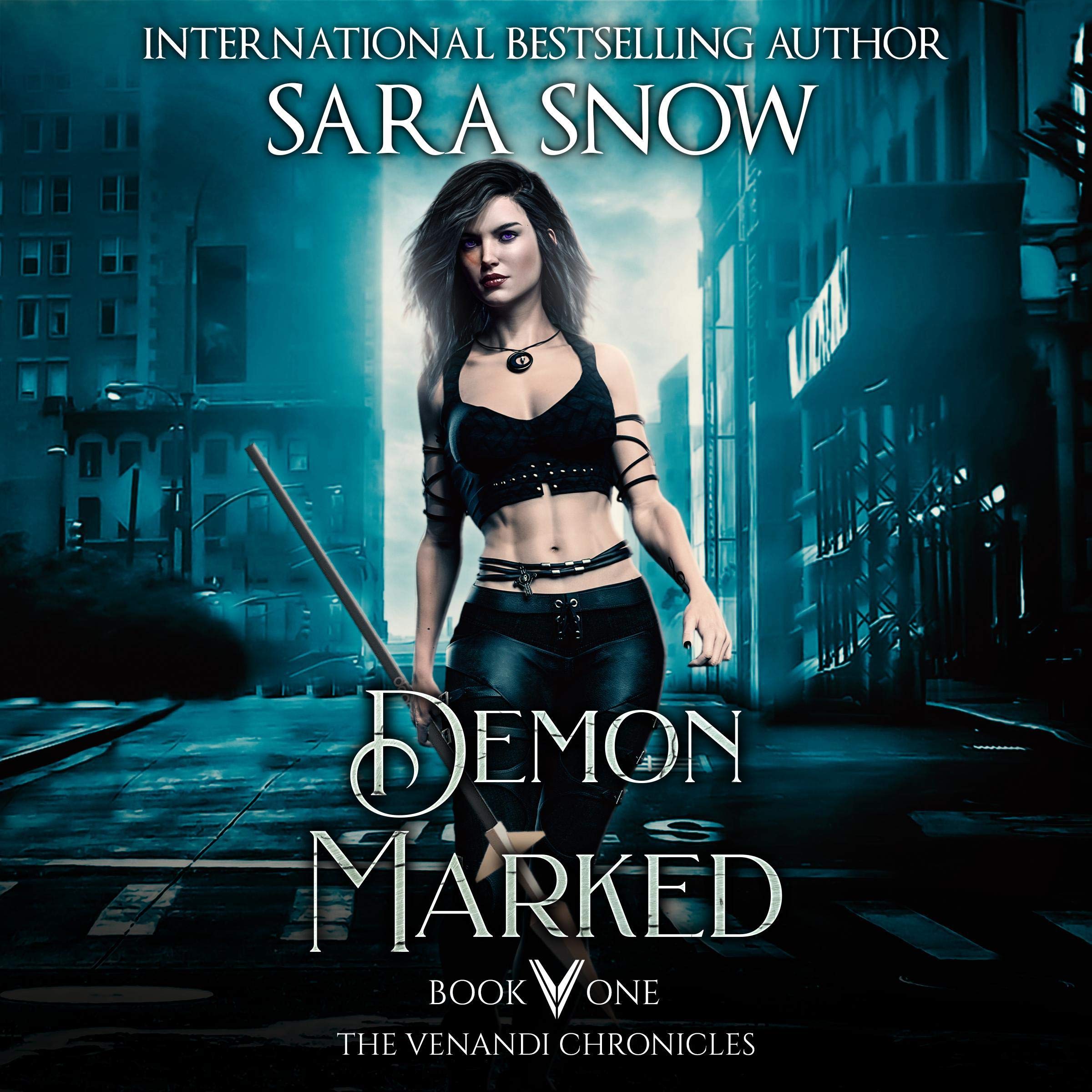 Cover art for Demon Marked: An Urban Paranormal Romance Series (Venandi Chronicles, Book 1)