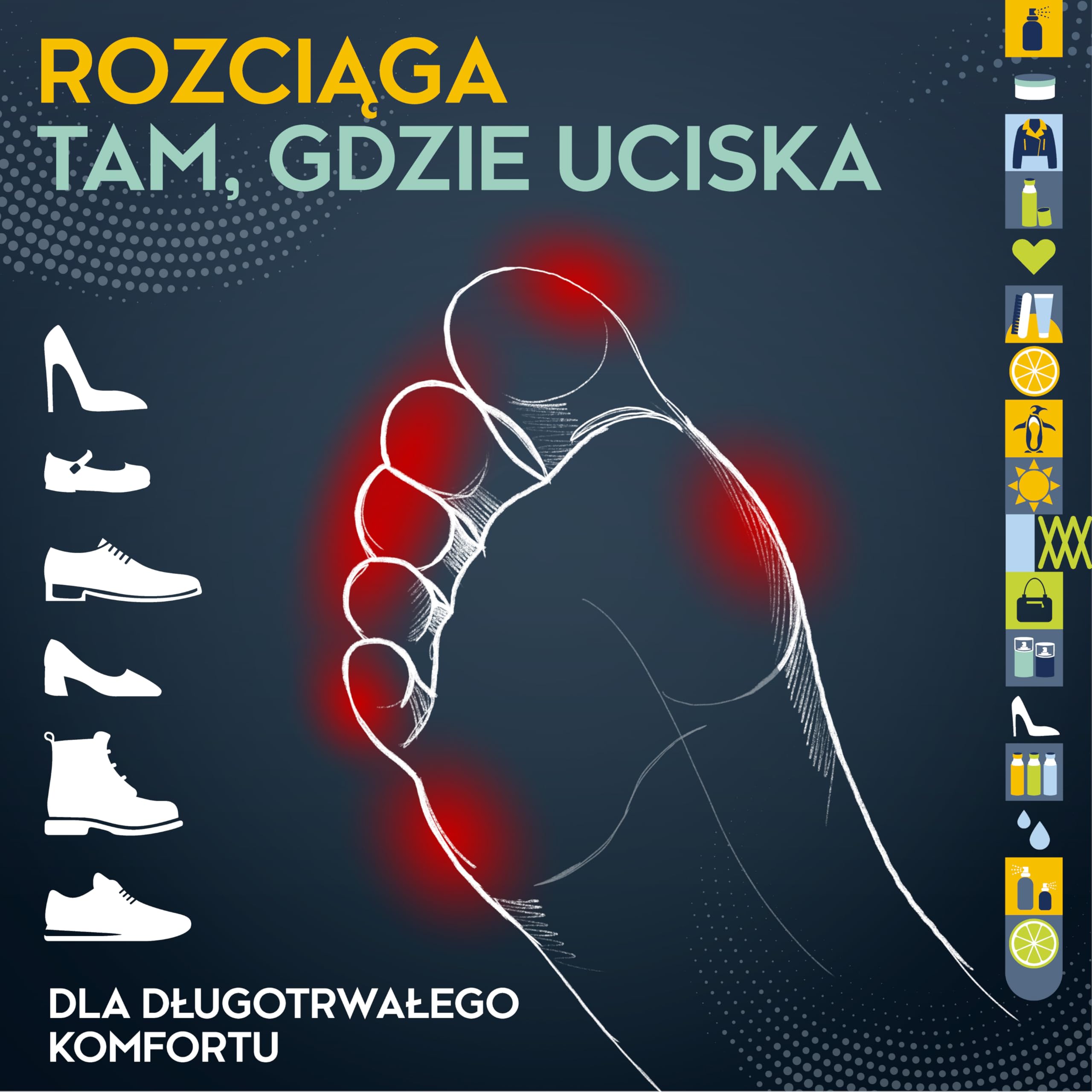 biped SHOE STRETCH spray do rozciągania butów – zmiękczacz skóry redukuje ucisk – do skóry licowej i zamszu 100 ml – Wyprodukowano w Niemczech z3002