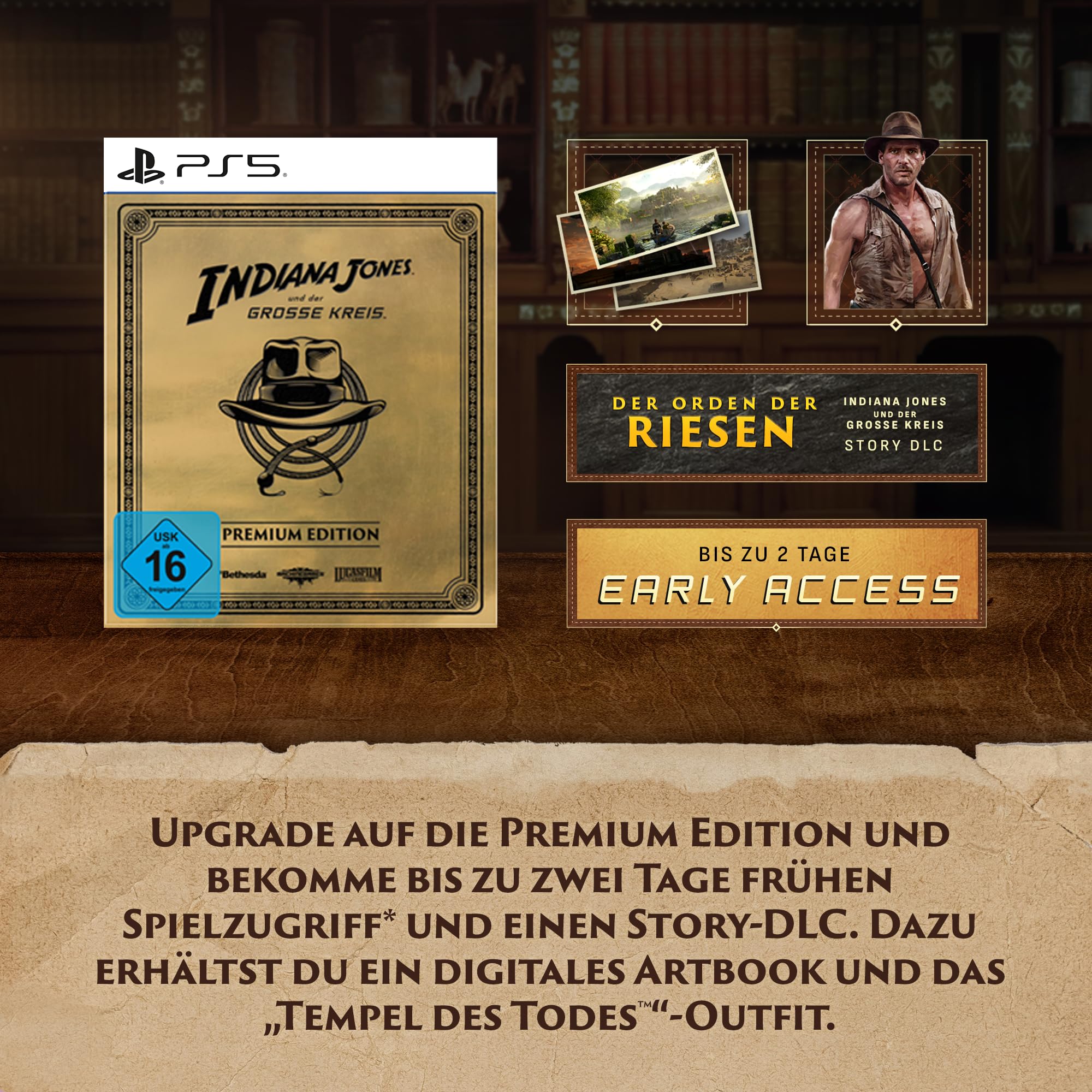 Indiana Jones und der Große Kreis: Edycja Standardowa - PlayStation 5