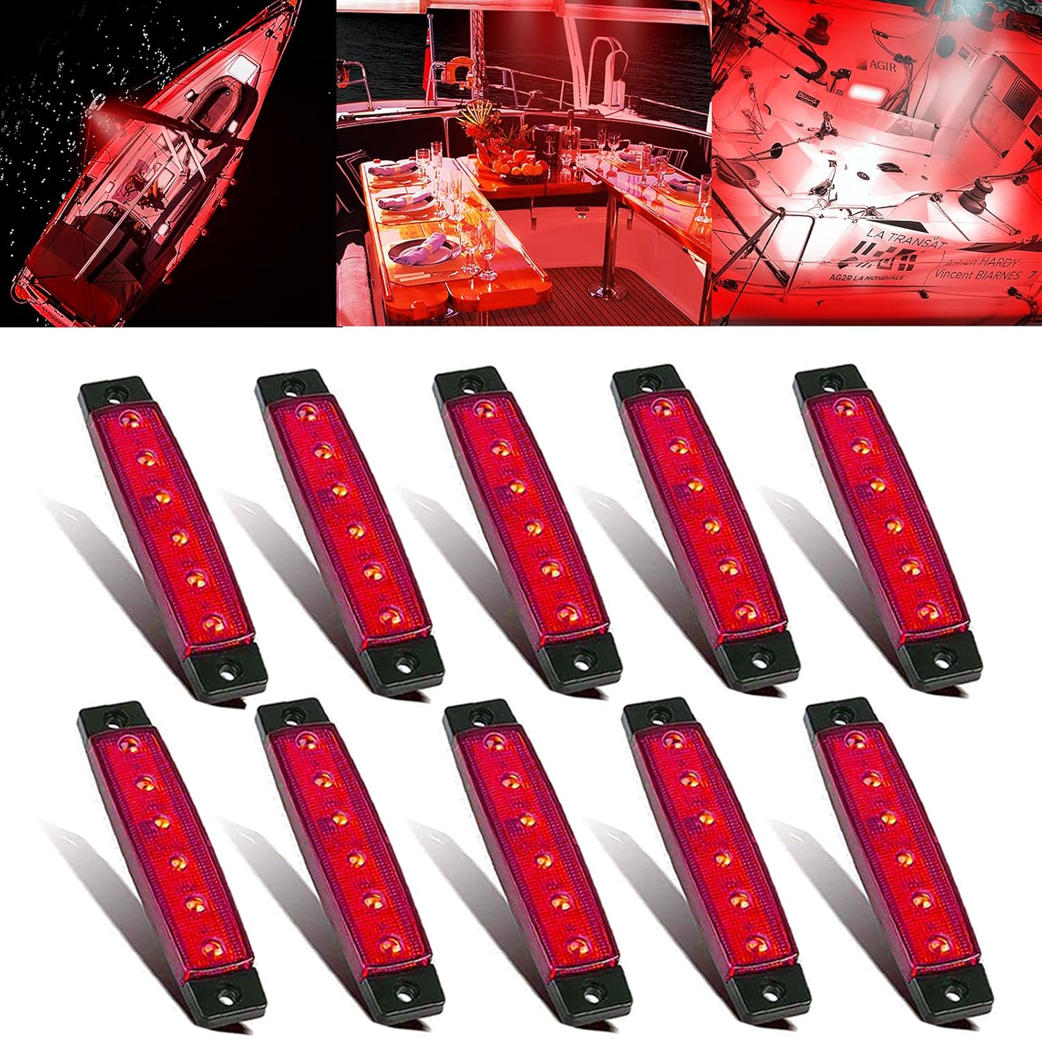 HONG 111 Marine Boat Lights, Utility Led Interior Lights for Boat Deck