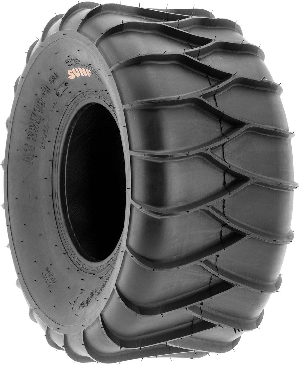 Set of 2 SunF A036 22x10-9 ATV/UTV Snow & Sand Tires, 6-PR
