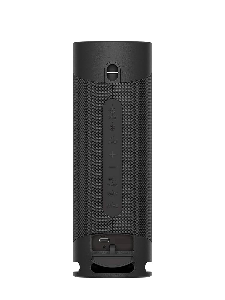 Sony Srs-Xb23 Głośnik Bluetooth, Czarny, 7,11 x 21,79 x 7,11