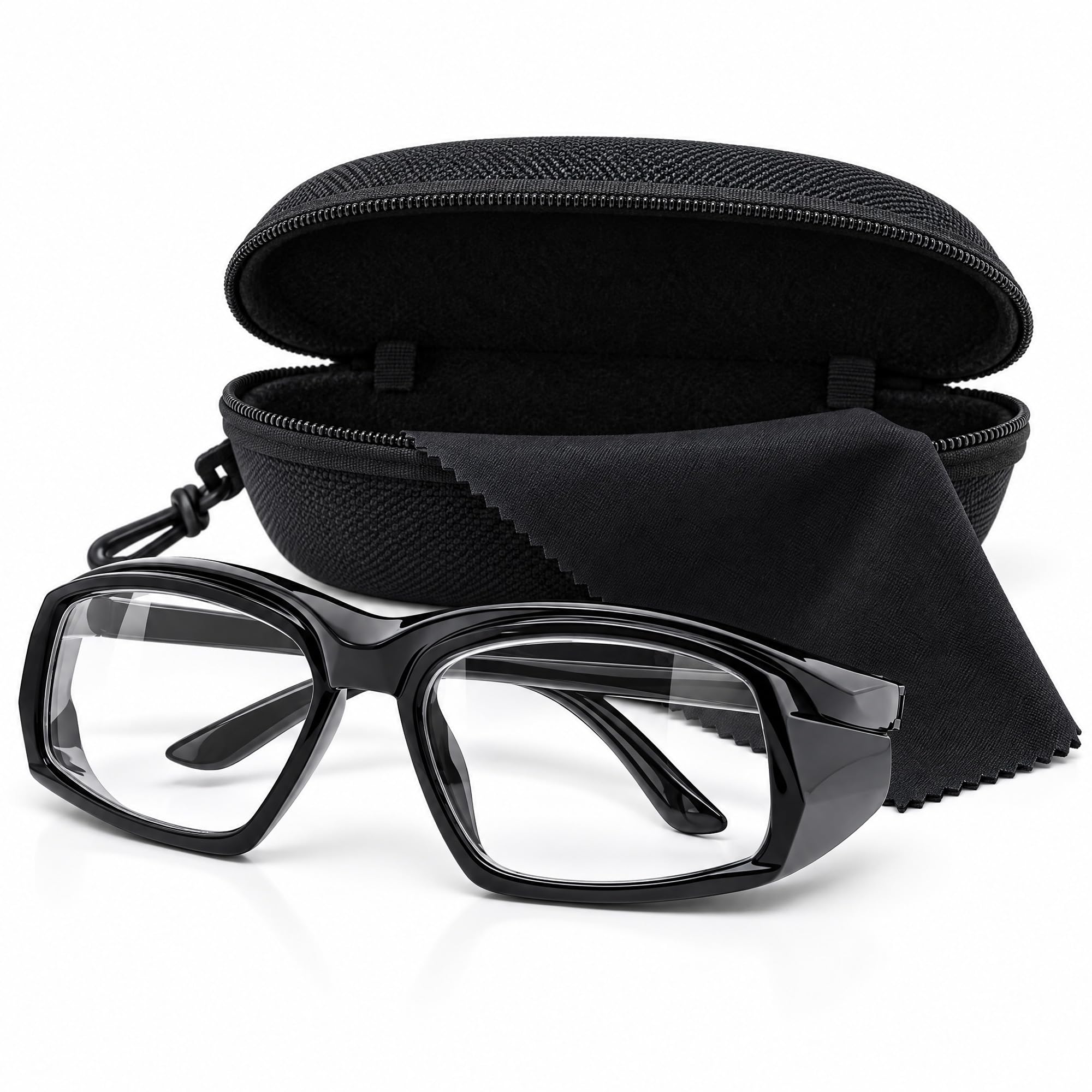 MORK&SUKY Safety Glasses for Men&Women, Anti-Fog Protective Eyewear with Side Shields for Woodworking, Lab Work,Construction. — Amazon image 9