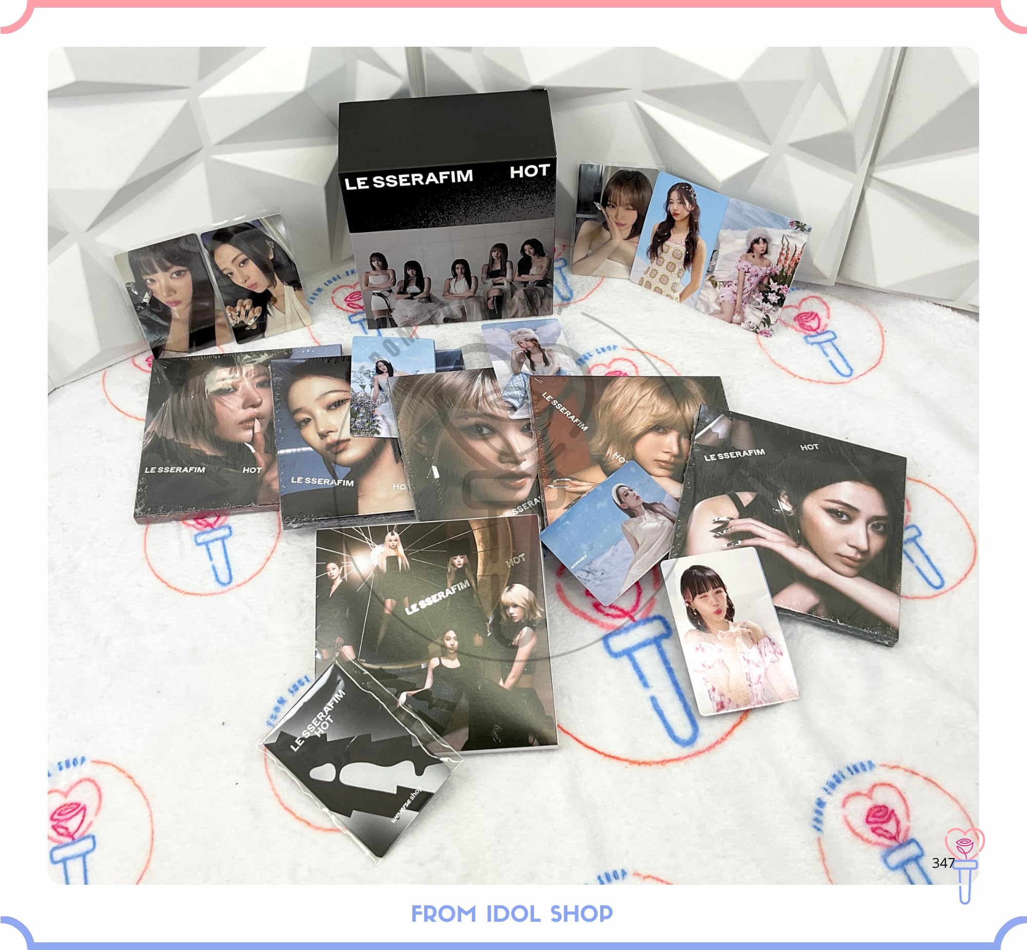 Amazon.com: LE SSERAFIM HOT 5th Mini Album (Compact Ver. - KIM