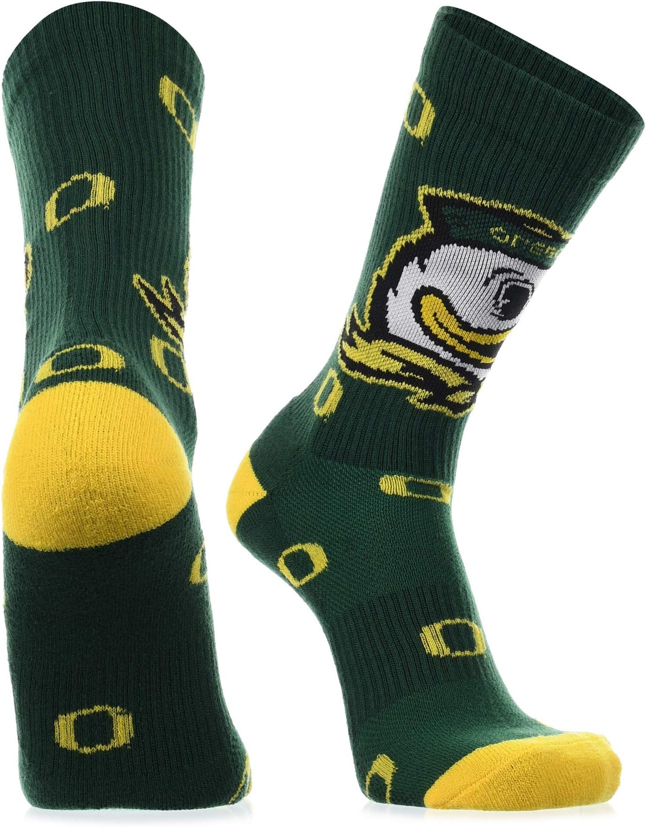 TCKOregon Ducks Socks Crew Length Sock Mayhem