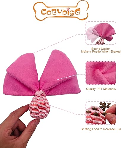 Miniatura 3 de Juguetes chirriantes para perros, juguetes para cachorros, sin relleno, juguetes masticables para dentición, juguete de caramelo para perros