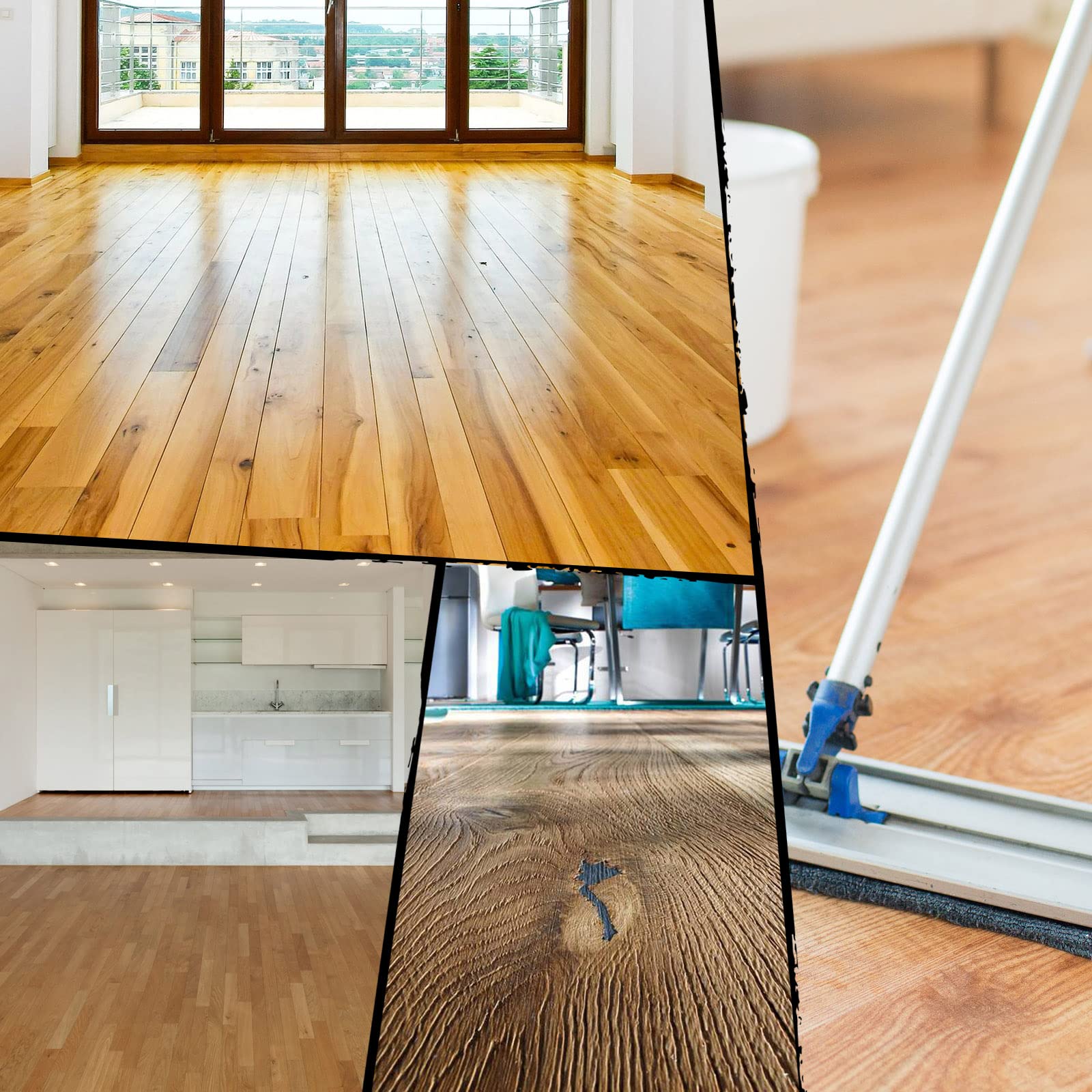 Parkettreiniger 10l - Bodenpflege Reiniger für Holzboden geölt/gewachst/versiegelt, Kork, Linoleum, Vinyl sowie Stein- und Schieferboden, Fliesen, Marmor - entfernt Wachs, Öl, Fett - BEKATEQ BK-115