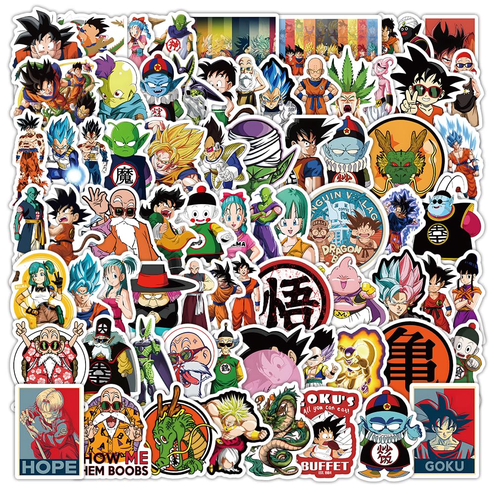 ステッカー　2枚　セット　麦わらストア　ドラゴンボール 20周年記念カードシール Amazon.co.jp: cheesecat ドラゴンボール ステッカー 104枚セット 防水