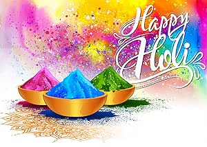 Happy Holi Festival Of Colors Background Design, Holi Festival Of