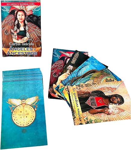 Miniatura 5 de Cartas Oráculo Angeles y Ancestros en español - 55 cartas y guía de significados - Guía espiritual para guiar tu camino