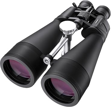 BARSKA 20-140x80 Gladiator Zoom Binoculars & Deluxe Extendable 63.4 Tripod Bundle