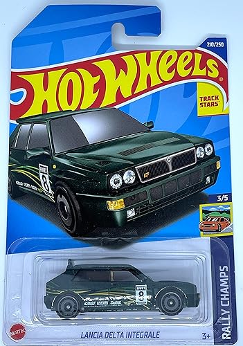 Miniatura 1 de Hot Wheels 2022 - Lancia Delta INTEGRALE - Verde - Campeones de Rally - 3/5